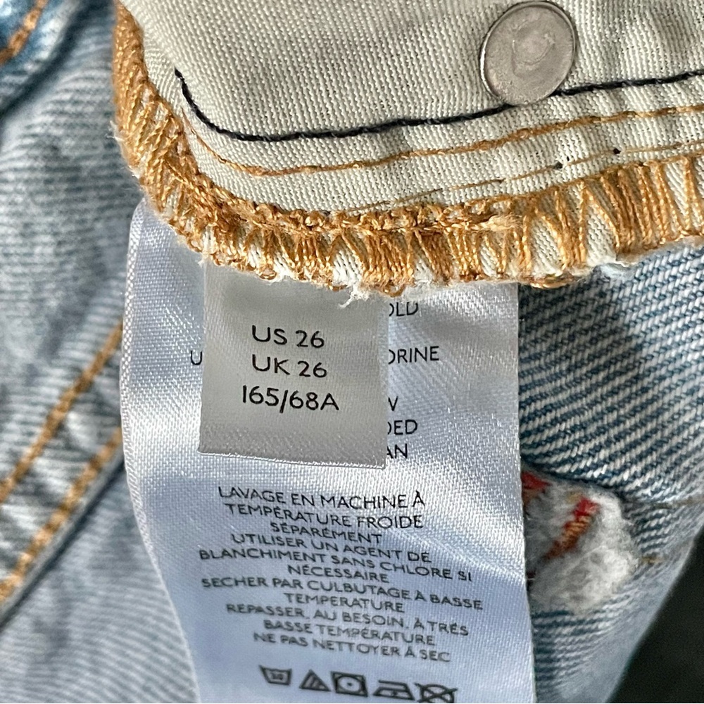 Urban Outfitters ๐บ BDG Baggy Skater Wide Leg Distressed Jeans - Picture 9 of 16